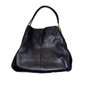 Coach Navy Hobo Satchel